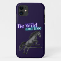 Be Wild and Free Horse Jumping