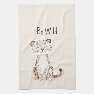 Be Wild Cheetah Kitchen Towel