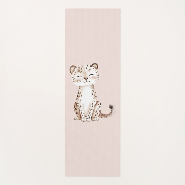 Be Wild Cheetah Yoga Mat (Front)
