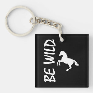 Be Wild – Strong Decorative Horse Design Keychain