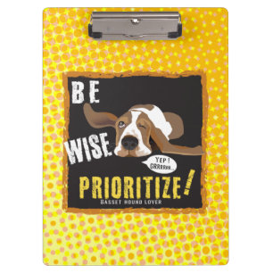 Be Wise, Prioritize! Clipboard