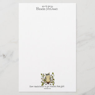 Be Wise - Stationery