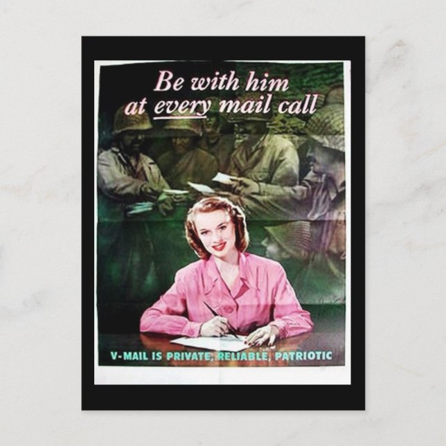 Be With Him Postcard (Front)