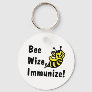 Be Wize Immunize! Keychain