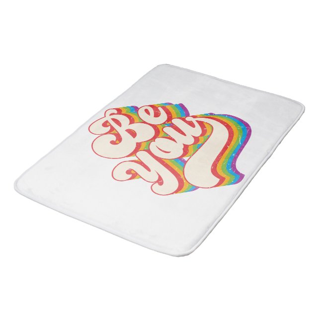 Be You! Bath Mat (Angled)