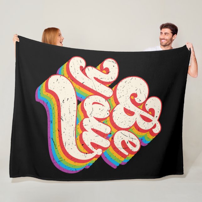 Be You! Fleece Blanket (In Situ)