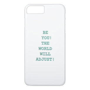 Be you inspirational text Case-Mate iPhone case