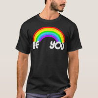 Be You LGBTQ Gay Pride Proud Ally Rainbow Flag 