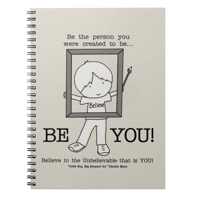 Be YOU! Notebook (Front)