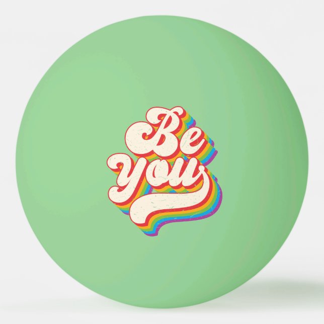 Be You! Ping Pong Balls (Front)