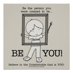Be YOU! Poster