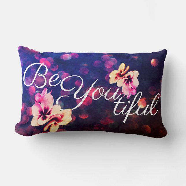 Be-You-tiful Lumbar Pillow (Front)