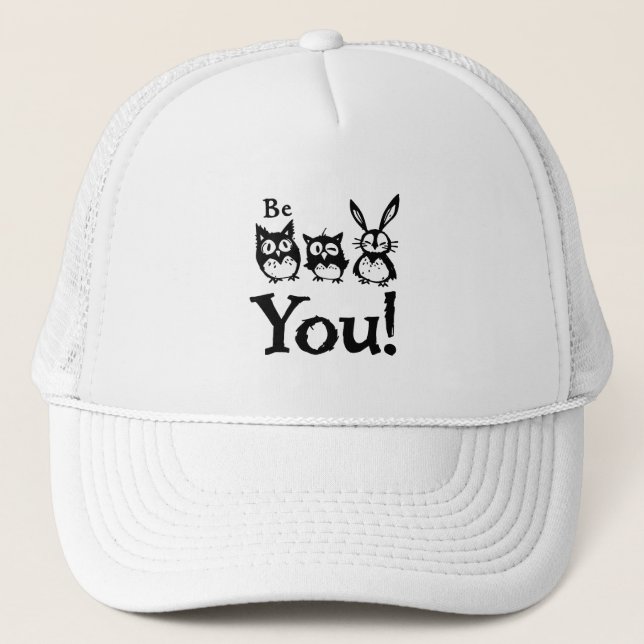 Be You Trucker Hat (Front)