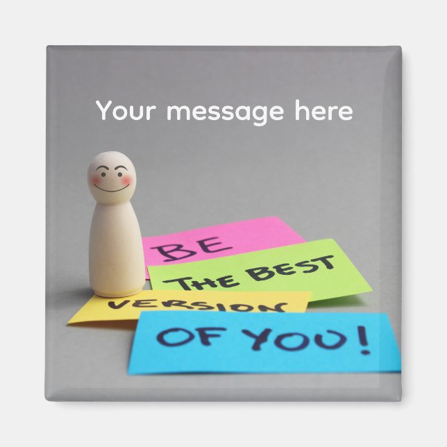 Be your best self magnet (Front)