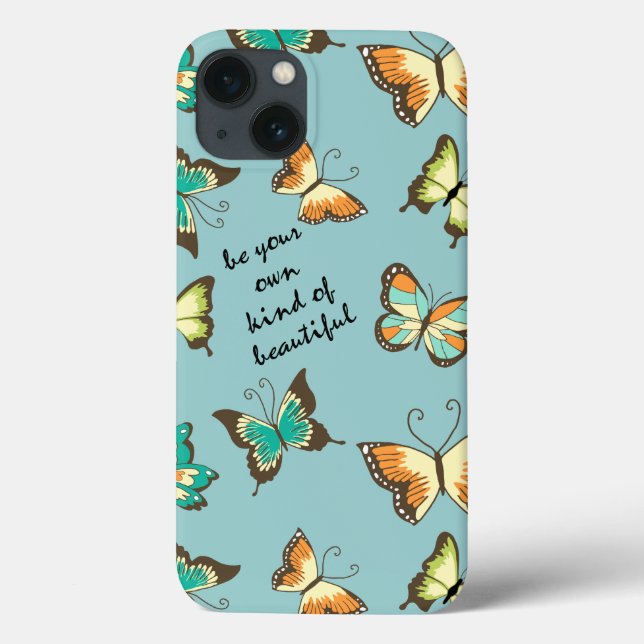 Be Your Own Beautiful Butterflies Case-Mate iPhone Case (Back)