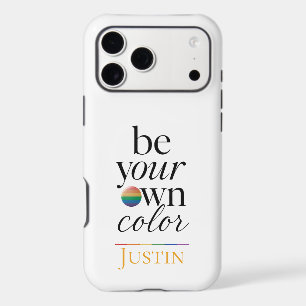 Be Your Own Colour Minimal Typography Statement