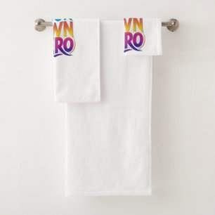 Be Your Own Hero Bath Towel Set