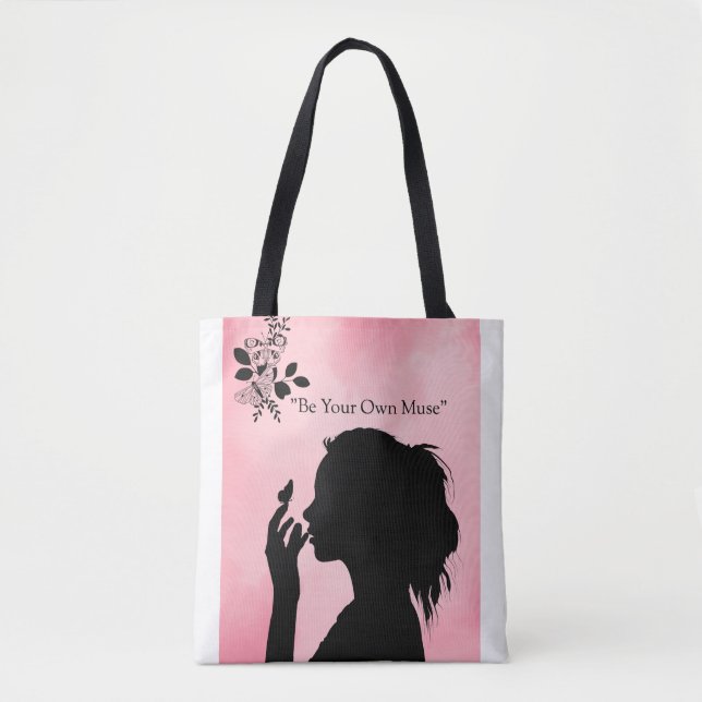 Be Your Own Muse Tote Bag | Inspirational  (Front)