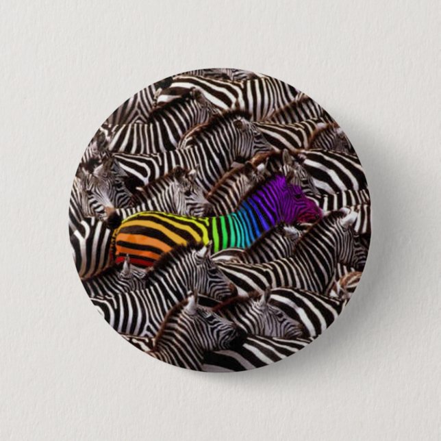 be yourself 2 inch round button (Front)