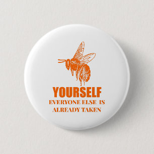 Be Yourself 2 Inch Round Button