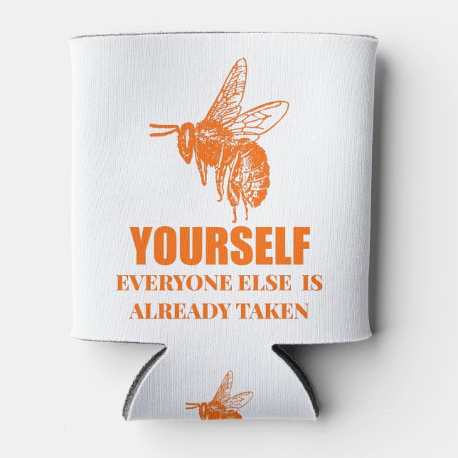 Be Yourself Can Cooler (Front)