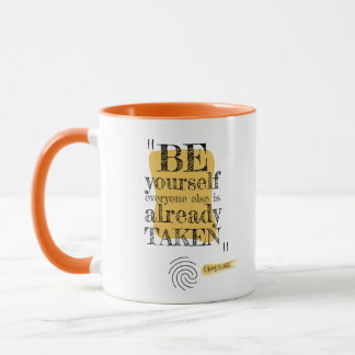 Be yourself fingerprin Inspirational quotes Two-To Mug