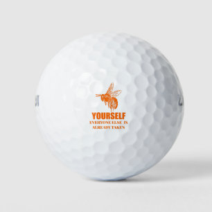 Be Yourself Golf Balls