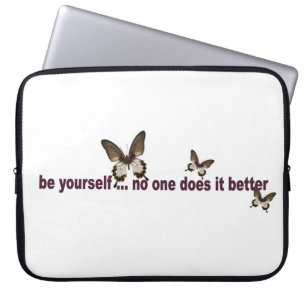 Be Yourself Laptop Sleeve