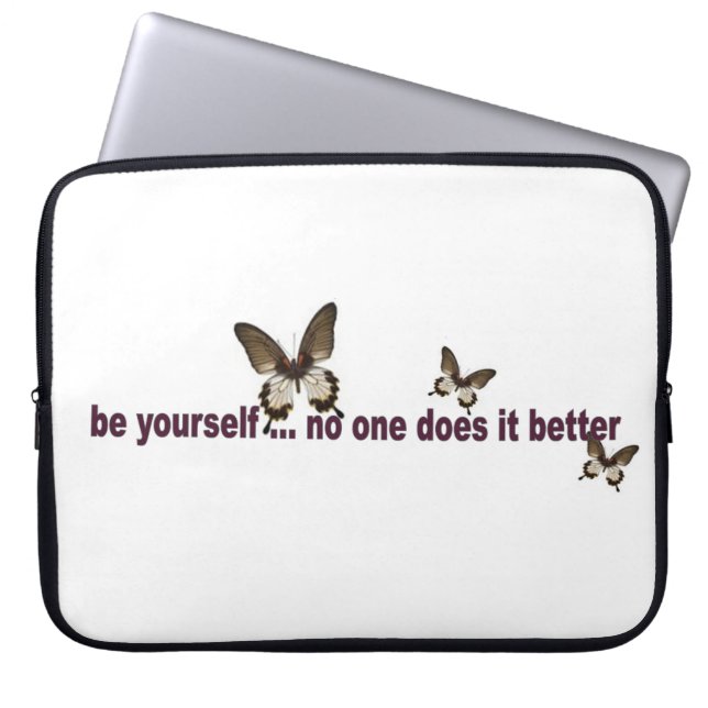 Be Yourself  Laptop Sleeve (Front)