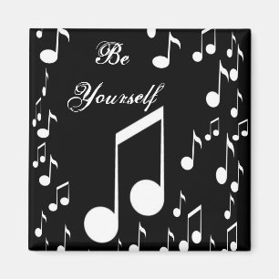 Be yourself_ Magnet_by Elenne Boothe Magnet