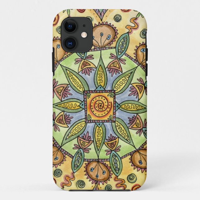 Be Yourself  Mandala iPhone 11 Case (Back)