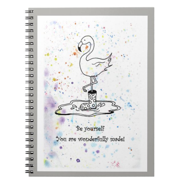 'Be Yourself' notebook (Front)