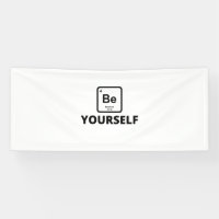 Be yourself periodic table slogan