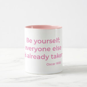 Be yourself Pink Mug