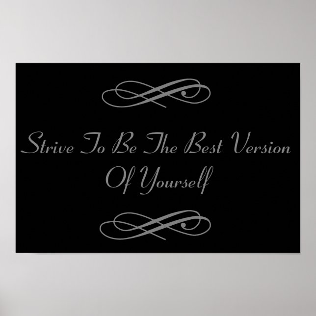 Be Yourself poster (Front)