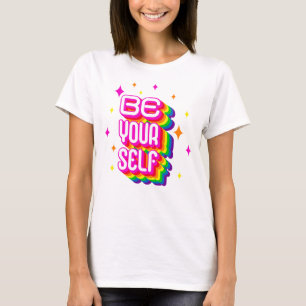 “Be Yourself” Tee – Spray Paint Series   CTFOD