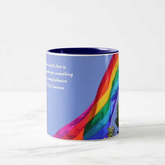 Be Yourself Two-Tone Coffee Mug (Center)