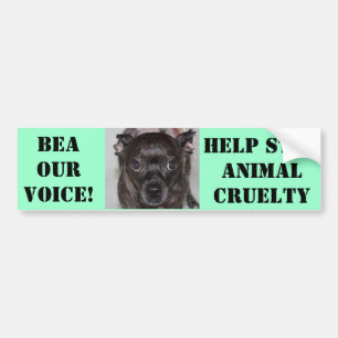 Bea Our Voice Bumper Sticker