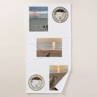 Bea Streaming Dogs on the Beach Beach Towel