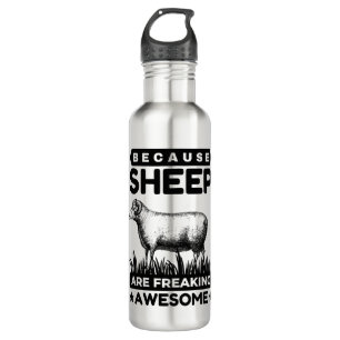 Beacause Sheep Are Freaking Awesome 710 Ml Water Bottle