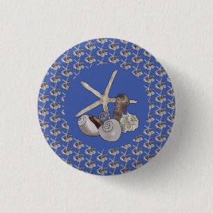 beach 1 inch round button