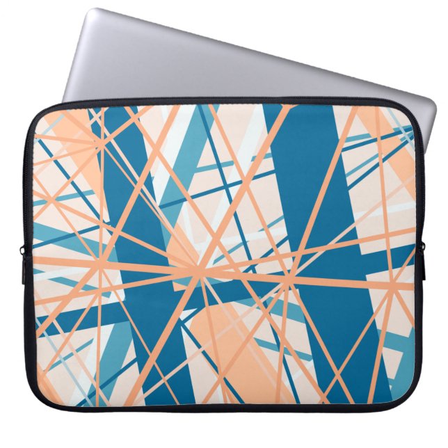 Beach Abstract Electronics Bag (Front)