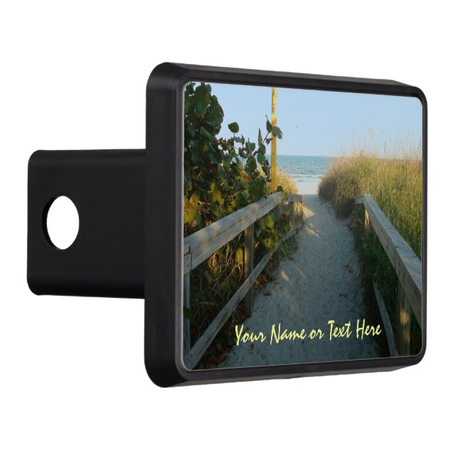 Beach Access Custom Trailer Hitch Cover (Right)
