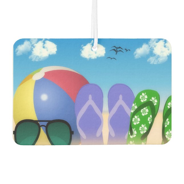Beach Accessories Air Freshener (Front)