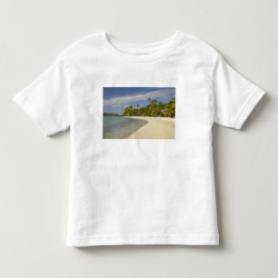 Beach and palm trees, Plantation Island Resort Toddler T-shirt