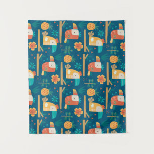 Beach And Tropical Art Tapestry