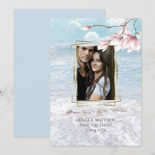 Beach Arbor Elegant Seaside Invitation