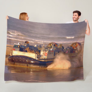 BEACH ASSAULT - LCAC FLEECE BLANKET