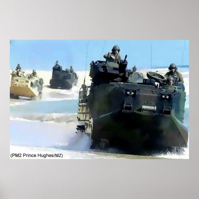 BEACH ASSAULT POSTER (Front)