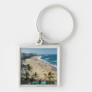 Beach At Margate, South Coast, Kwazulu-Natal Keychain